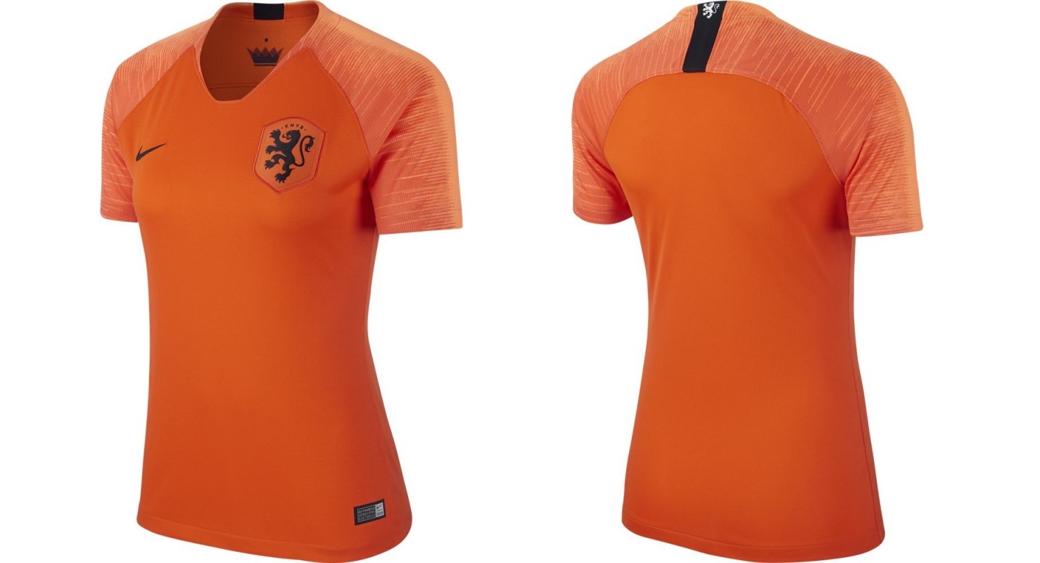 Holanda troca leão por leoa na camisa da seleção feminina de